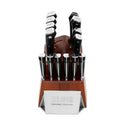 ZLINE 15-Piece Professional German Steel Kitchen Knife Block Set (KSETT-GS-15) front.