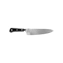 ZLINE 8 in. Professional Damascus Steel Chef’s Knife (KCKT-JD) side.