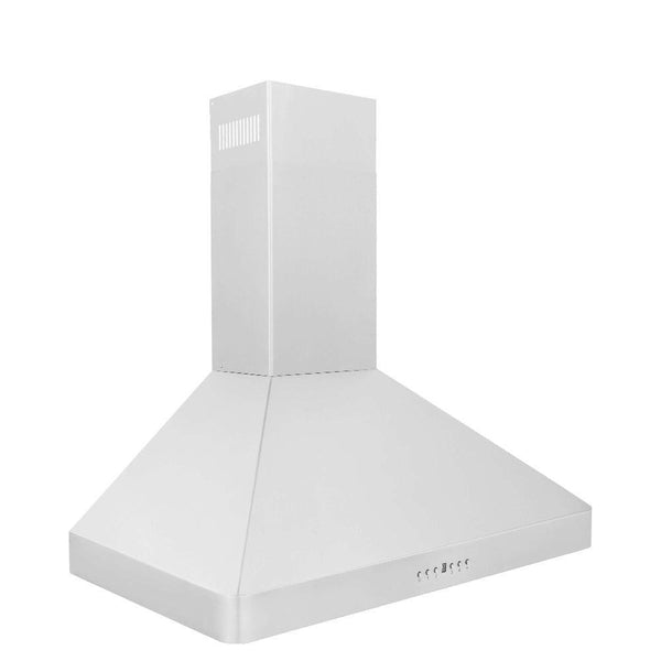 ZLINE Convertible Vent Wall Mount Range Hood in Stainless Steel (KF2) side