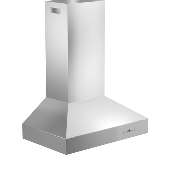 Side above of ZLINE Outdoor Wall Mount Range Hood (667-304)